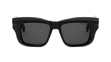 DiorXplorer S2I Black Rectangular Sunglasses 